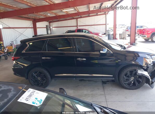 5N1DL0MN4LC524605 2020 INFINITI QX60 Black Rear interior view