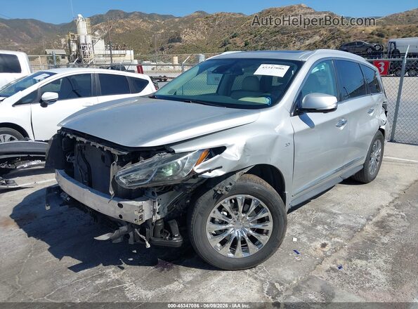 5N1DL0MN4LC539377 2020 INFINITI QX60 Gray წინა მარცხენა ხედი სამი მეოთხედიდან