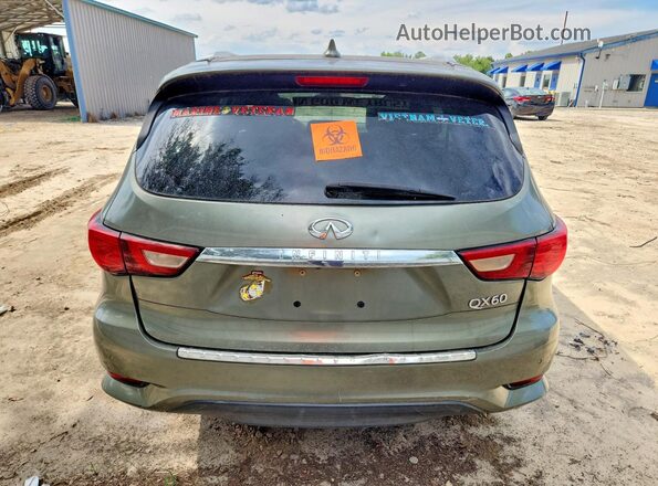5N1DL0MN5HC501714 2017 INFINITI QX60 Green Vista trasera