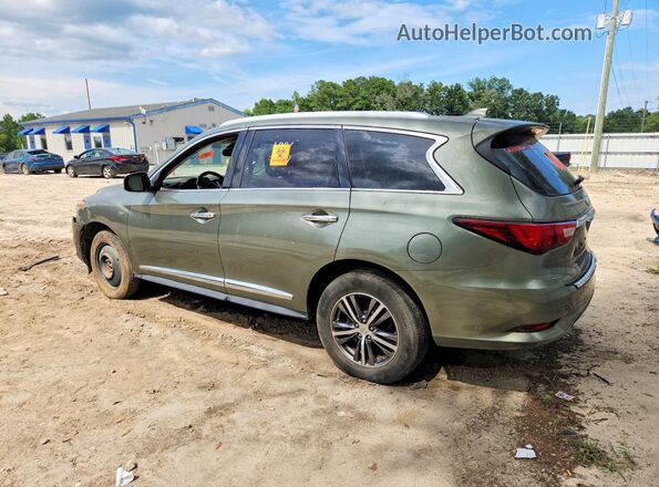 5N1DL0MN5HC501714 2017 INFINITI QX60 Green Trasero izquierdo