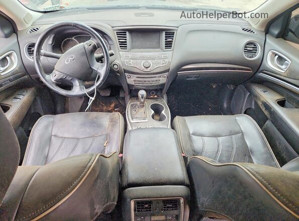 5N1DL0MN5HC501714 2017 INFINITI QX60 Green Vista del salpicadero