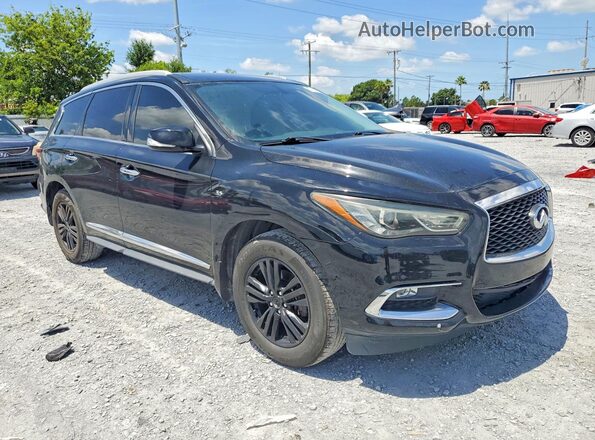 5N1DL0MN5HC504595 2017 INFINITI QX60 Black 