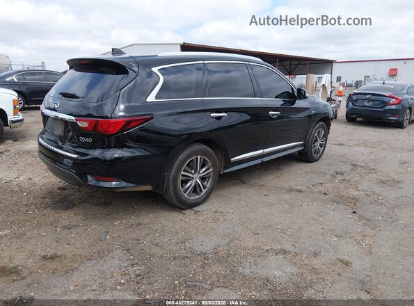5N1DL0MN5HC517976 2017 INFINITI QX60 Черный Задняя правая четверть