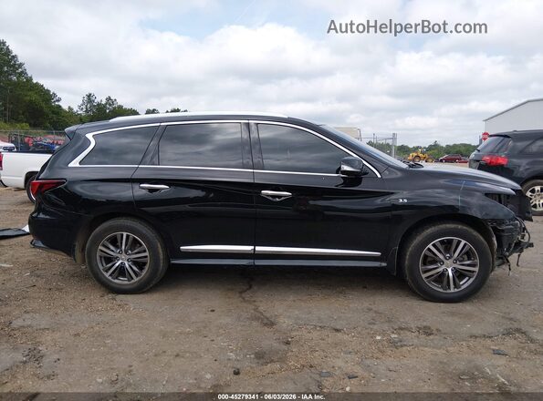 5N1DL0MN5HC517976 2017 INFINITI QX60 Черный Панорамный вид салона 360°