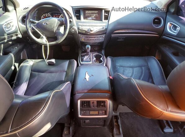 5N1DL0MN5JC512864 2018 INFINITI QX60 Gray Вид панелі приладів