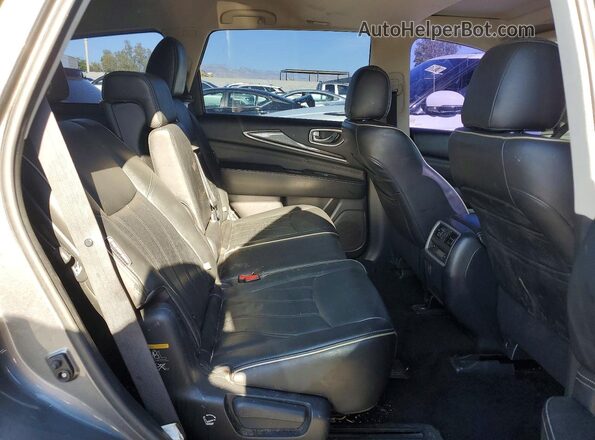 5N1DL0MN5JC512864 2018 INFINITI QX60 Gray Вид задніх сидінь