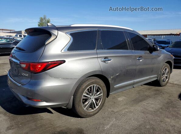 5N1DL0MN5JC512864 2018 INFINITI QX60 Gray Задня права чверть