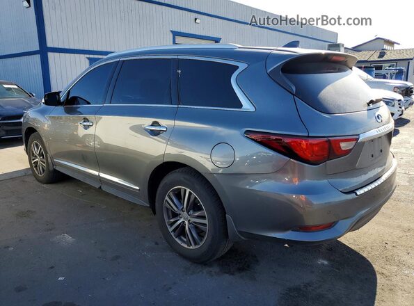 5N1DL0MN5JC512864 2018 INFINITI QX60 Gray Задня ліва чверть