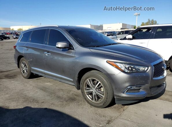 5N1DL0MN5JC512864 2018 INFINITI QX60 Gray Передня права чверть