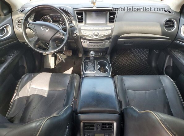 5N1DL0MN5JC531298 2018 INFINITI QX60 Black Vista del salpicadero
