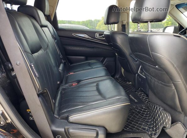 5N1DL0MN5JC531298 2018 INFINITI QX60 Black Vista interior trasera