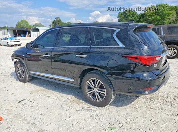 5N1DL0MN5JC531298 2018 INFINITI QX60 Black Trasero izquierdo