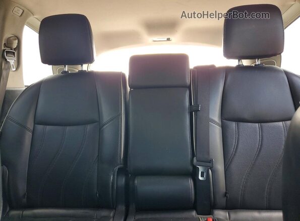5N1DL0MN5JC531298 2018 INFINITI QX60 Black Vista de los asientos traseros