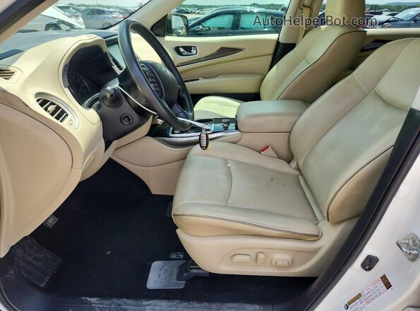 5N1DL0MN5KC514244 2019 INFINITI QX60 White Սալոնի դիմացի տեսք