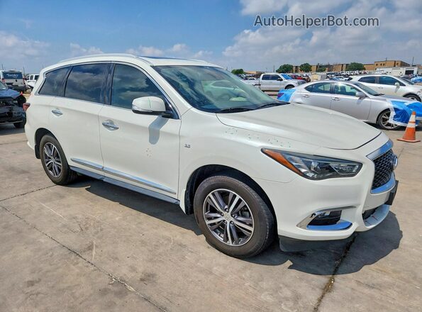 5N1DL0MN5KC514244 2019 INFINITI QX60 White Առջևի աջ