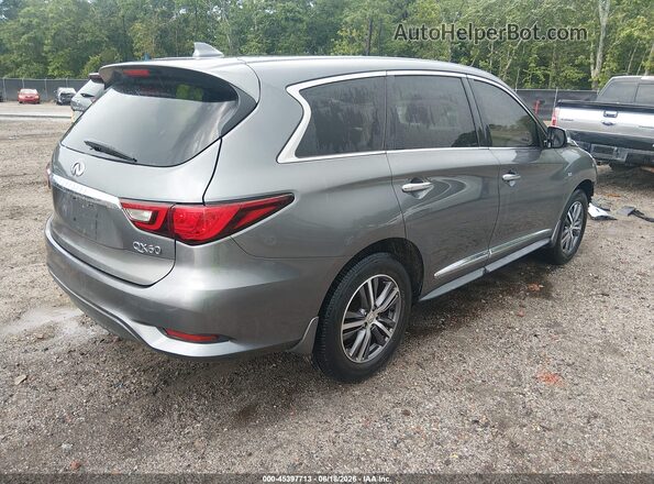 5N1DL0MN5KC549253 2019 INFINITI QX60 Gray Tył prawy