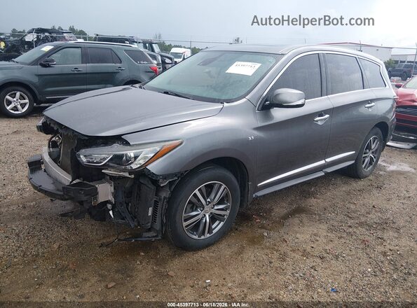 5N1DL0MN5KC549253 2019 INFINITI QX60 Gray Przód lewy