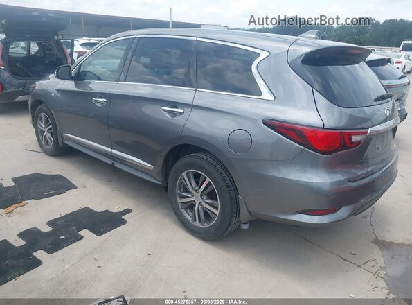 5N1DL0MN5LC523348 2020 INFINITI QX60 Gray Rear left