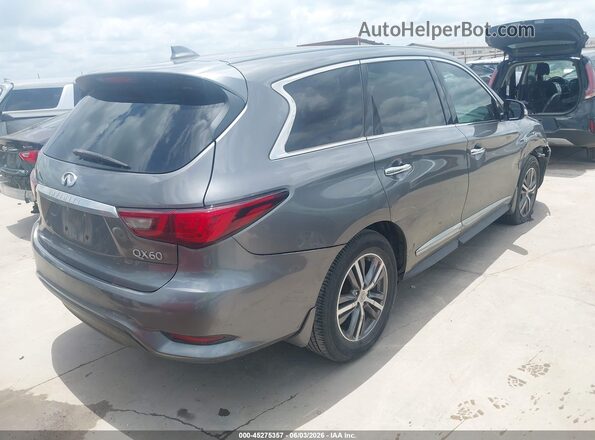 5N1DL0MN5LC523348 2020 INFINITI QX60 Gray Rear right