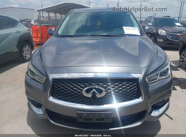 5N1DL0MN5LC523348 2020 INFINITI QX60 Gray Dashboard view