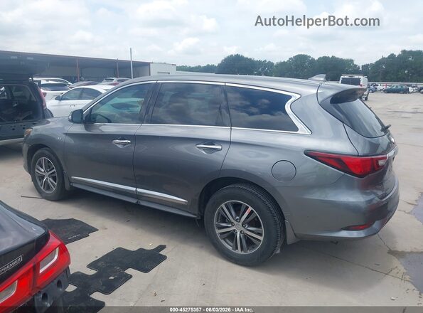 5N1DL0MN5LC523348 2020 INFINITI QX60 Gray Rear interior view