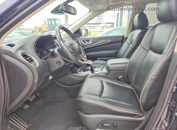 5N1DL0MN5LC530963 2020 INFINITI QX60 Blue წინა სალონის ხედი