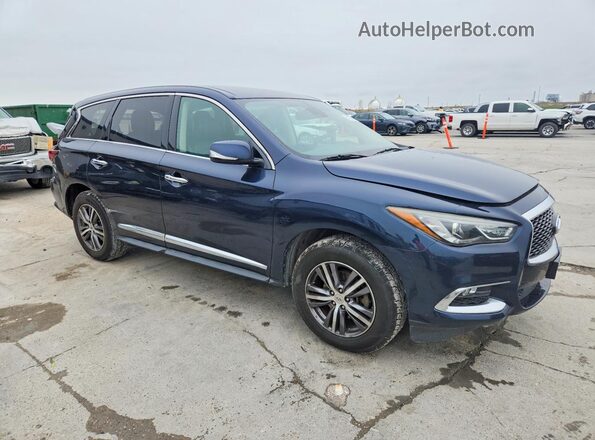5N1DL0MN5LC530963 2020 INFINITI QX60 Blue წინა მარჯვენა