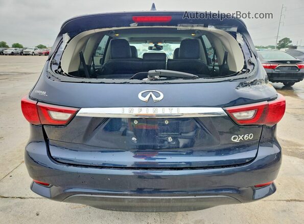 5N1DL0MN5LC530963 2020 INFINITI QX60 Blue უკანა ხედი