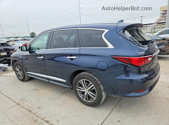 5N1DL0MN5LC530963 2020 INFINITI QX60 Blue უკანა მარცხენა