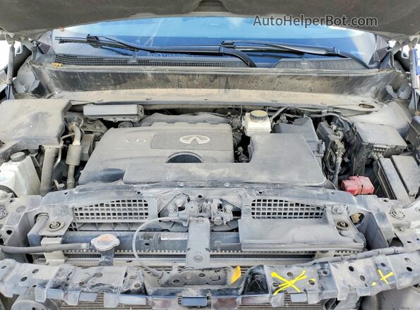 5N1DL0MN6HC524662 2017 INFINITI QX60 Silver Widok wnętrza z tyłu