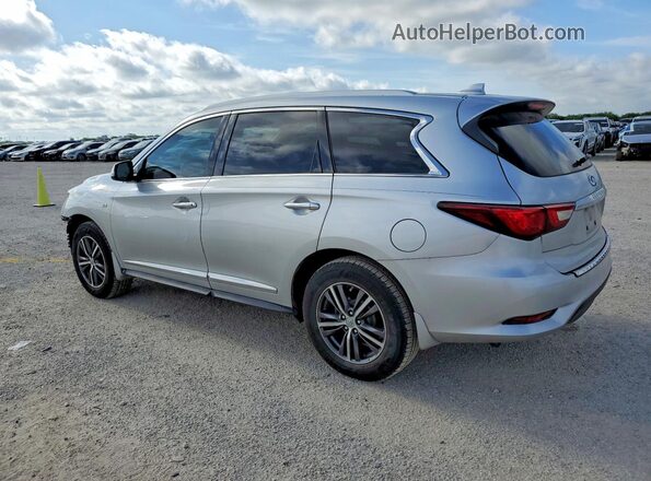 5N1DL0MN6HC524662 2017 INFINITI QX60 Silver Tył lewy