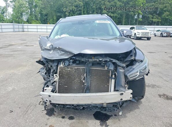 5N1DL0MN6HC540425 2017 INFINITI QX60 Gray Դիմացի տեսք