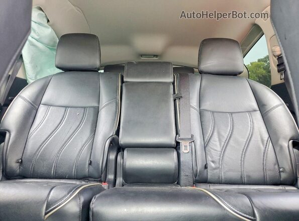 5N1DL0MN6HC540425 2017 INFINITI QX60 Gray Հետևի նստատեղերի տեսք