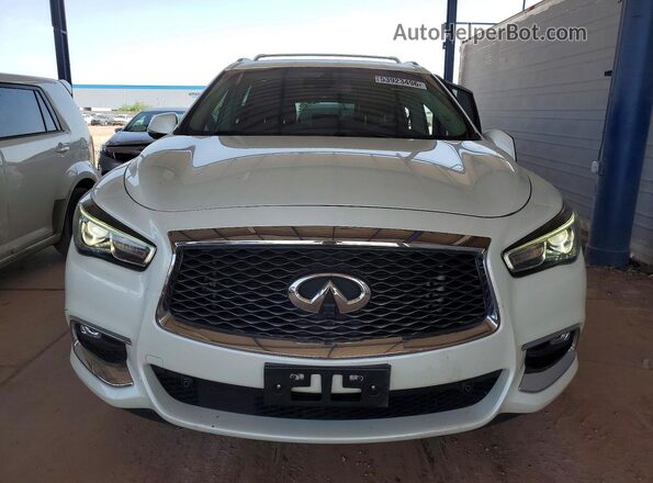 5N1DL0MN6JC505681 2018 INFINITI QX60 White Widok z przodu