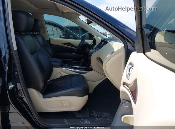 5N1DL0MN6JC506958 2018 INFINITI QX60 Dark Blue Vista interior delantera