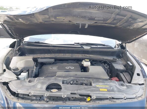 5N1DL0MN6JC506958 2018 INFINITI QX60 Dark Blue Vista trasera