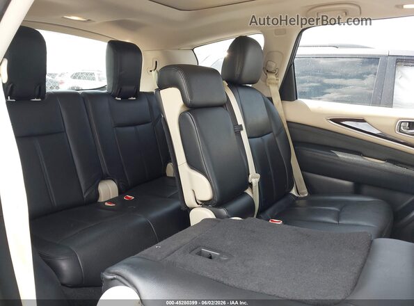 5N1DL0MN6JC506958 2018 INFINITI QX60 Dark Blue Vista de la etiqueta del VIN