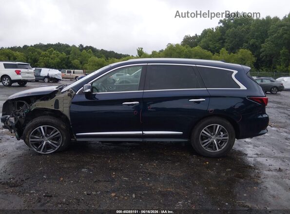 5N1DL0MN6KC516729 2019 INFINITI QX60 Dark Blue 
