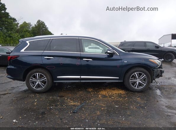 5N1DL0MN6KC516729 2019 INFINITI QX60 Dark Blue Սալոնի 360 աստիճան տեսք