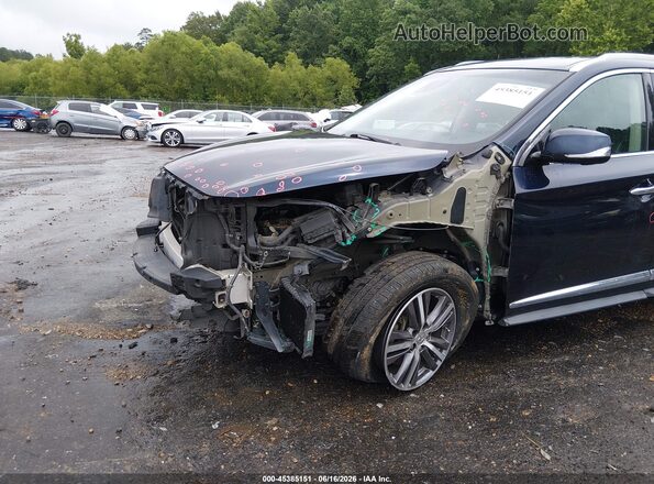 5N1DL0MN6KC516729 2019 INFINITI QX60 Dark Blue Դիմացի տեսք
