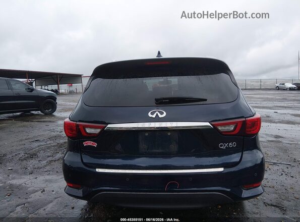 5N1DL0MN6KC516729 2019 INFINITI QX60 Dark Blue 