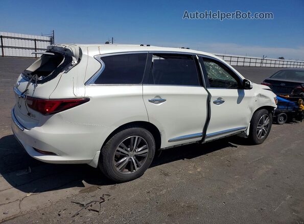 5N1DL0MN6LC509507 2020 INFINITI QX60 Белый Задняя правая четверть
