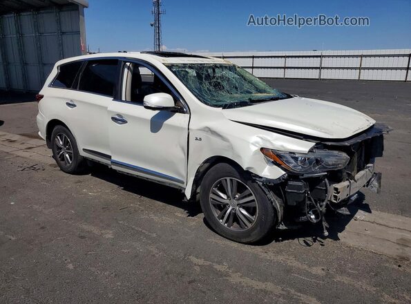 5N1DL0MN6LC509507 2020 INFINITI QX60 Белый Передняя правая четверть