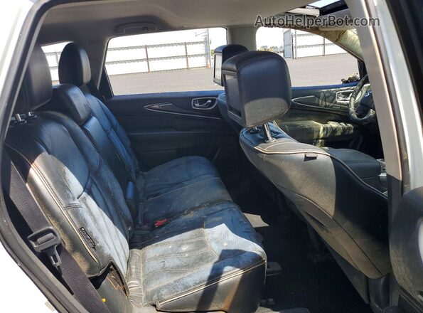 5N1DL0MN6LC509507 2020 INFINITI QX60 Белый Вид задней части салона