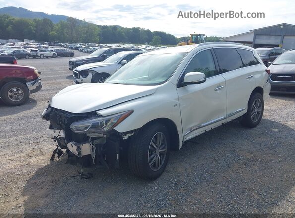 5N1DL0MN6LC521060 2020 INFINITI QX60 White Przód lewy