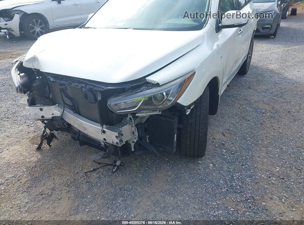 5N1DL0MN6LC521060 2020 INFINITI QX60 White Widok z przodu