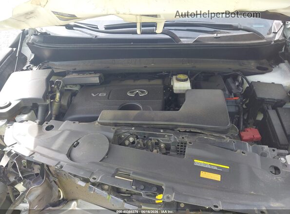 5N1DL0MN6LC521060 2020 INFINITI QX60 White Widok z tyłu