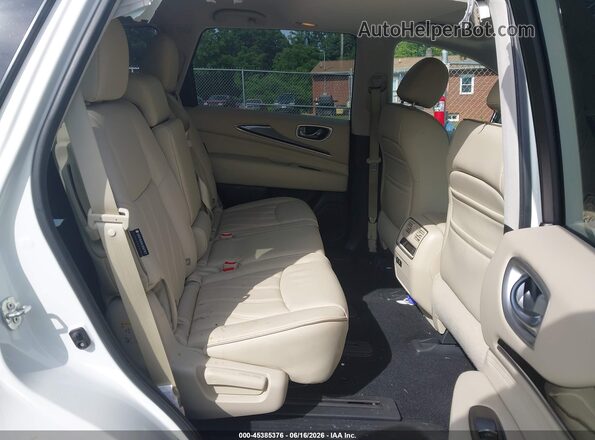 5N1DL0MN6LC521060 2020 INFINITI QX60 White Widok naklejki z numerem VIN