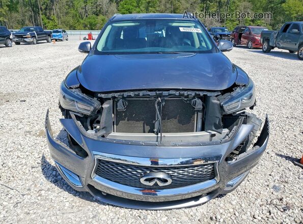 5N1DL0MN7HC511208 2017 INFINITI QX60 Gray Widok z przodu