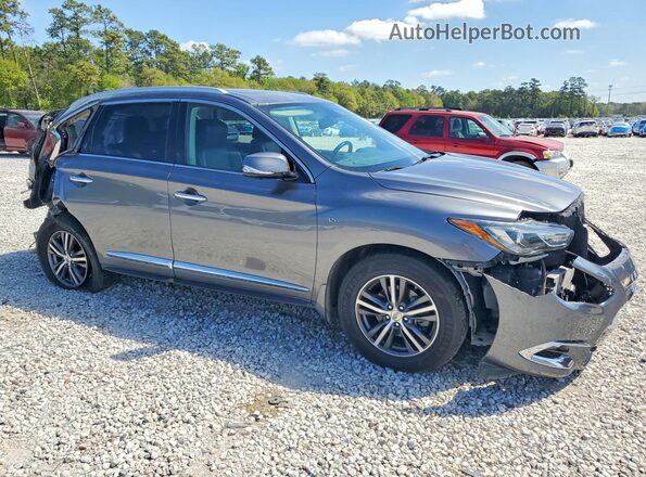 5N1DL0MN7HC511208 2017 INFINITI QX60 Gray Przód prawy